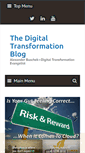 Mobile Screenshot of digitaltransformationblog.com